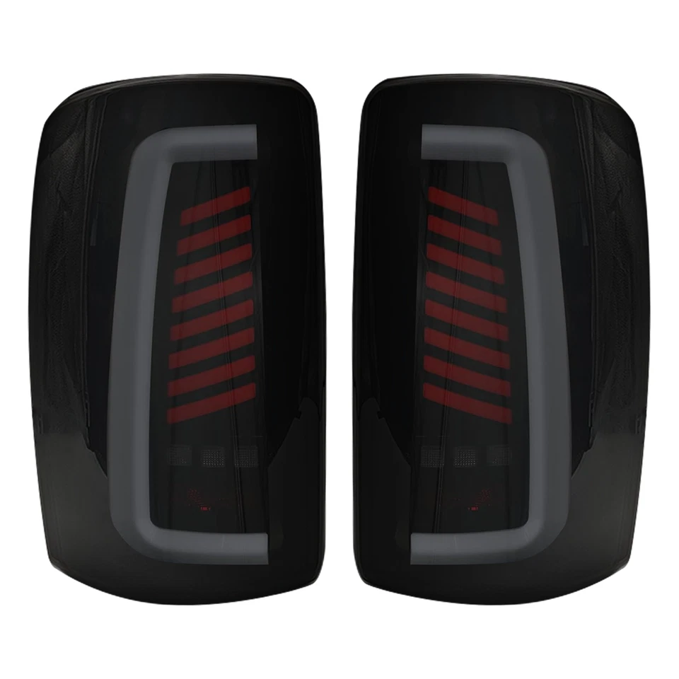 Par de luces traseras LED para GMC Yukon XL Chevy Tahoe Suburban 1500 2500 2000-2006 Foto 2 de 4