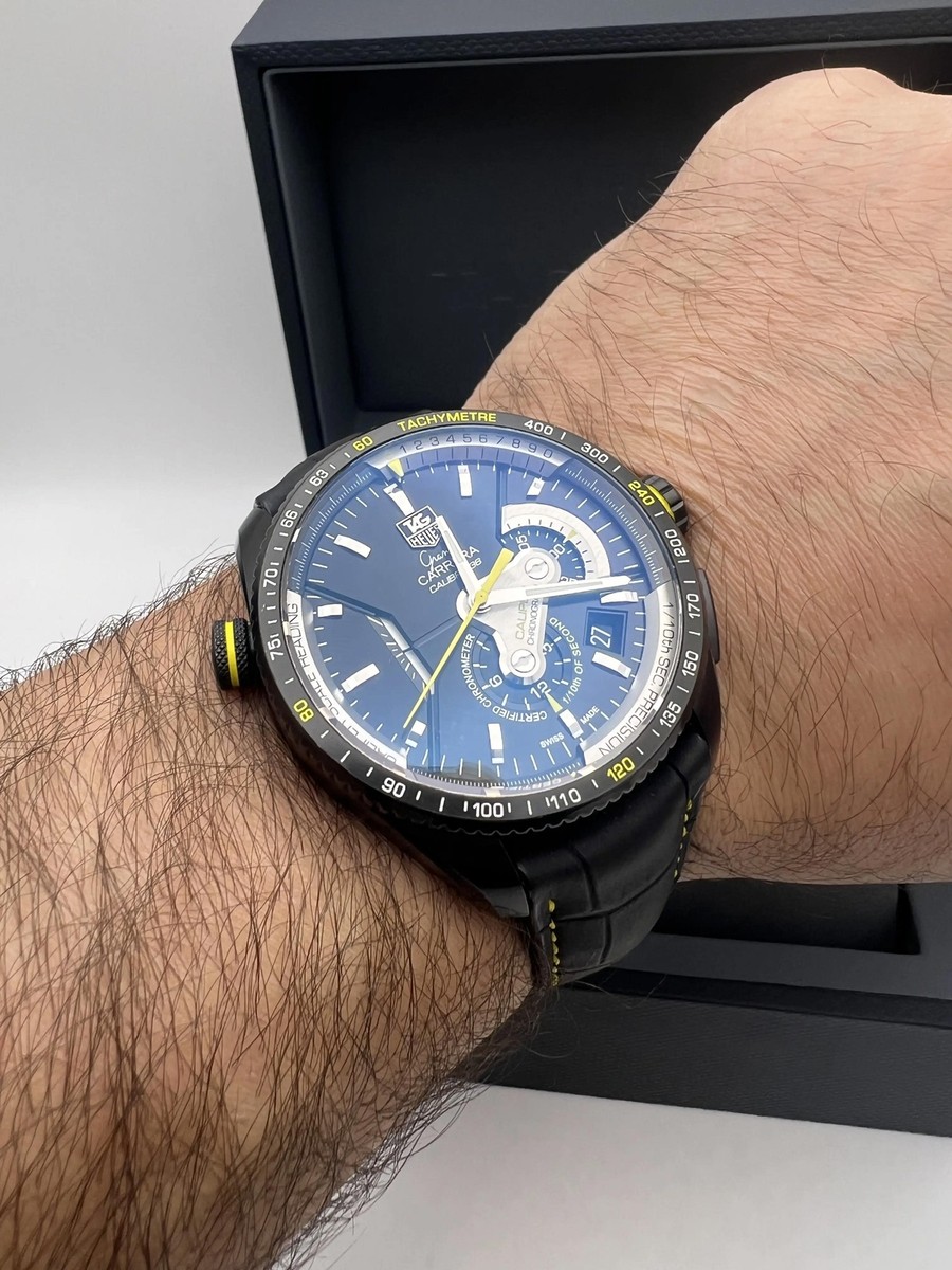 Black Titanium Cav5186 Cav5186 Tag Heuer Carrera Calibre 36