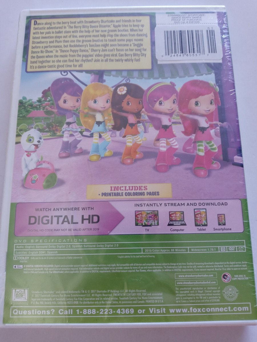 🍓 Strawberry Shortcake~Dance Berry Dance [Region1 DVD-2015