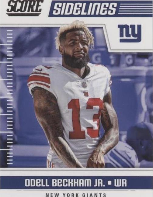 2018 Score Odell Beckham Jr. #13 - 1 of 2