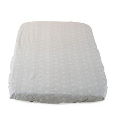 Chicco Fitted Sheets for Next2Me Cribs, Set of 2, 100% Cotton, Grey Fox / White