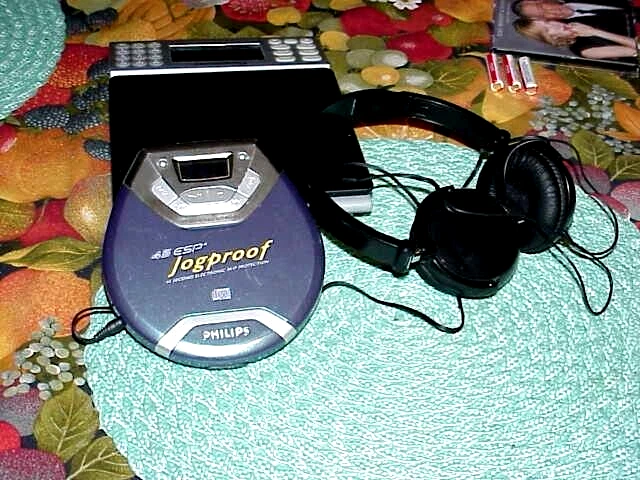 Vintage Philips Jogproof Portable CD Player 45 ESP 4 Model AX5011