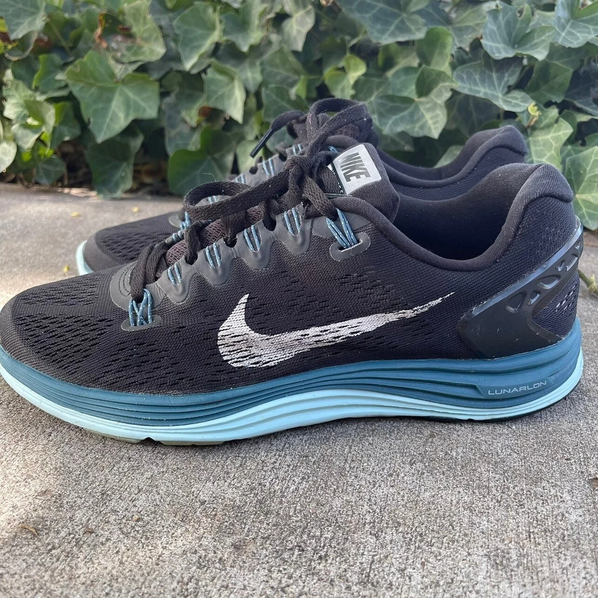 Nike Lunarglide + 5 Womens 8.5 Running walking gym shoe 599395-011 | eBay