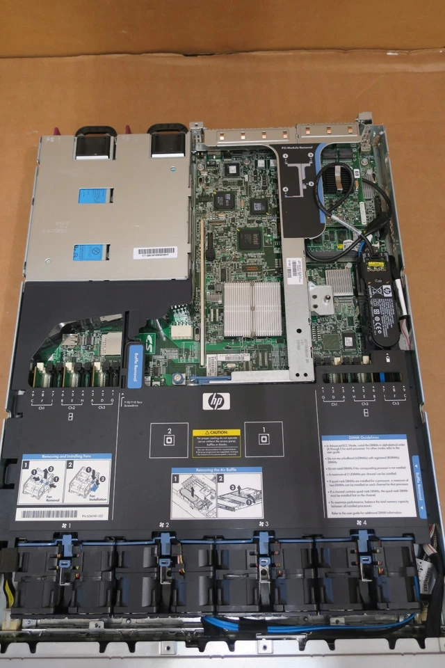 HP Proliant DL360 G7 2 x Xeon 6-Core X5660 2.8GHz 24GB Ram RAID 1U Rack Server - Image 4 of 4