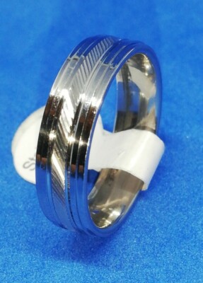 Hübsch. Silber. Edelstahlring.