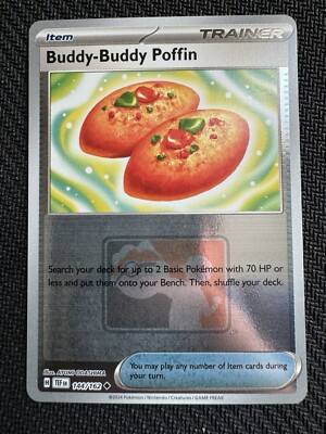 ポケモンカードゲーム Buddy-Buddy Poffin Buddy-Buddy Poffin - SV05: Temporal Forces - Pokemon