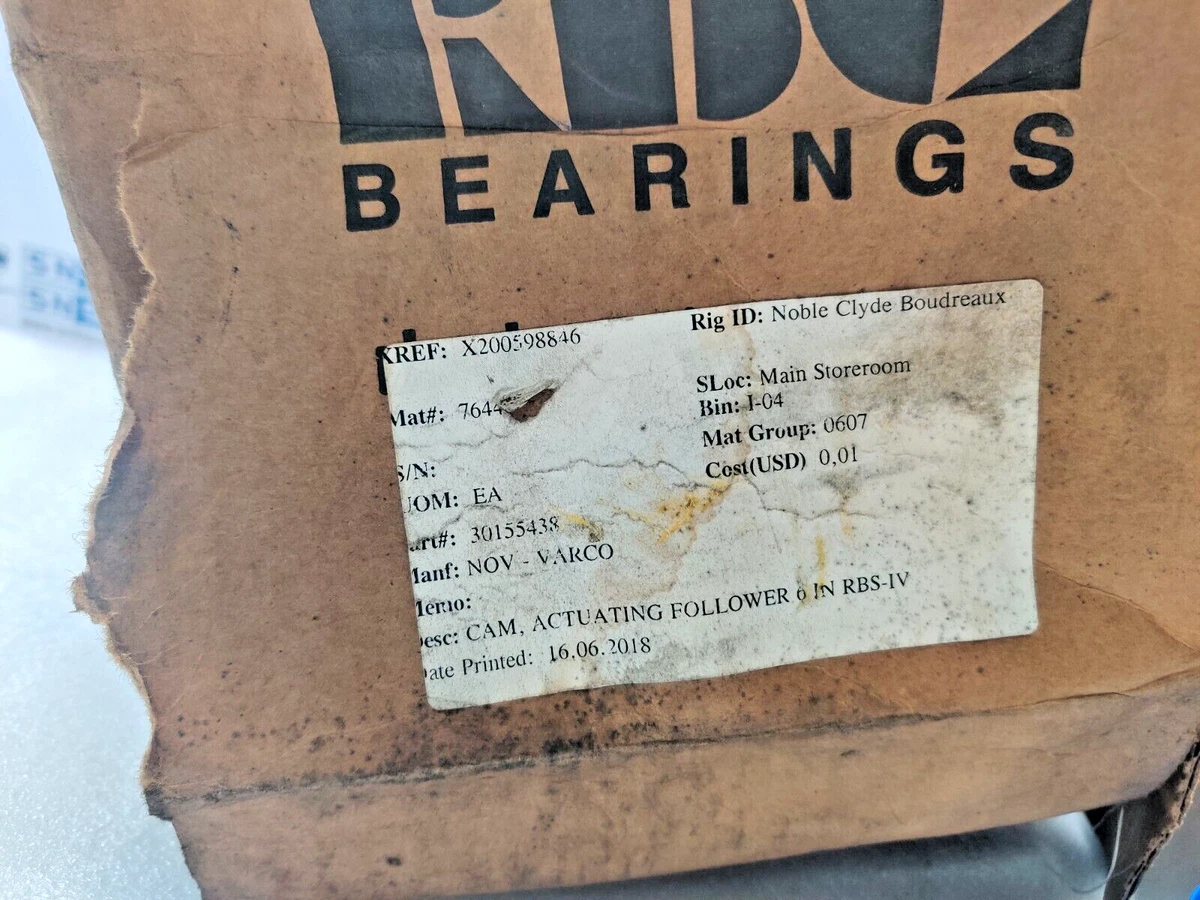 RBC F-76139-10 Actuating Cam Follower 6IN NOV 30155438 | eBay