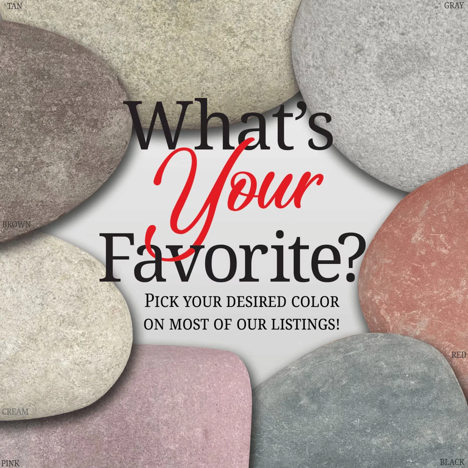 Lápida de mascotas lápida lápida marcador de tumba - 7" personalizado - rocas de río Foto 2 de 3