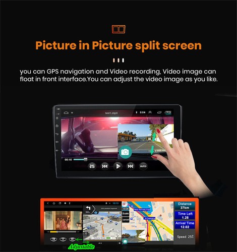 10.1'' Android Stereo Radio 4+32GB GPS Navigation For Nissan Versa Sedan 2015-19 - Picture 6 of 6