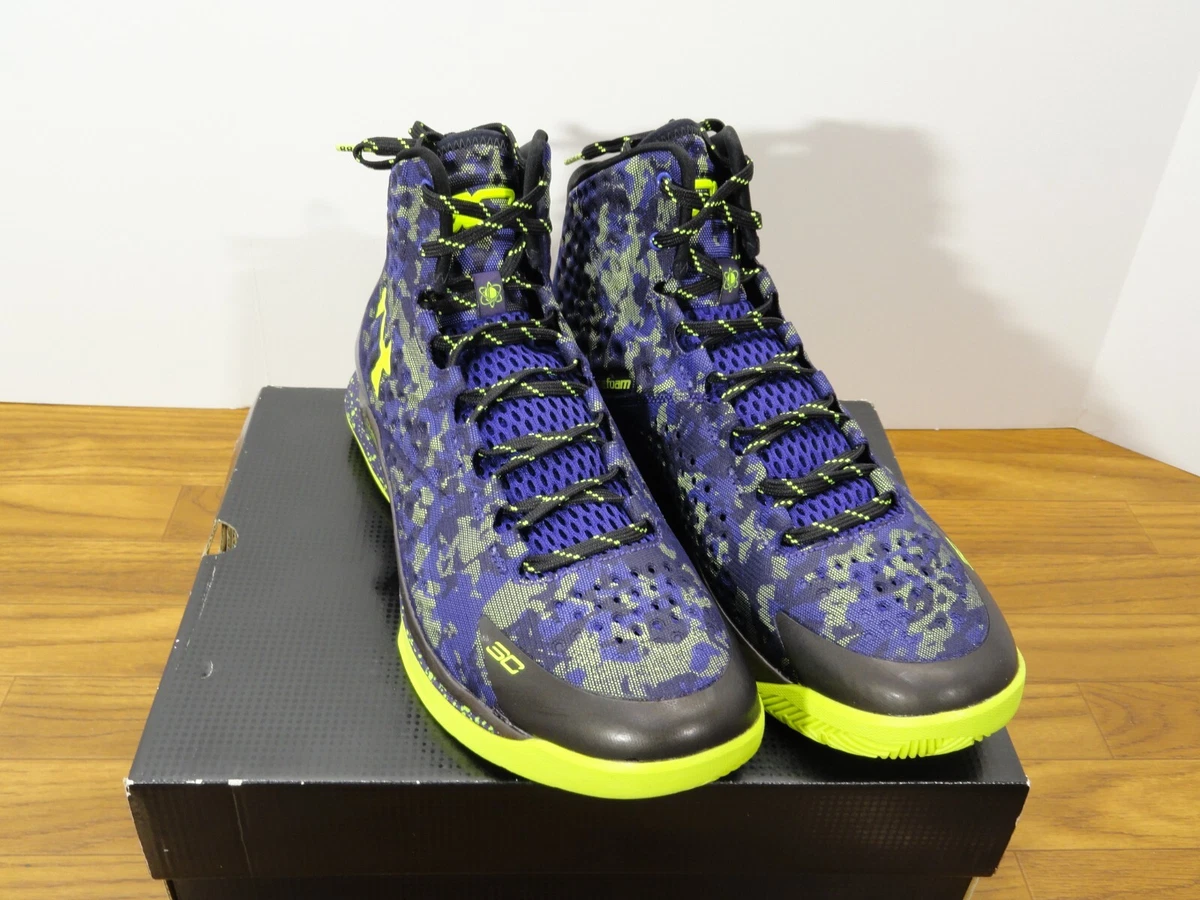 Under Armour Curry 1 Size 15 1258723 005 Dark Matter Men s MVP eBay