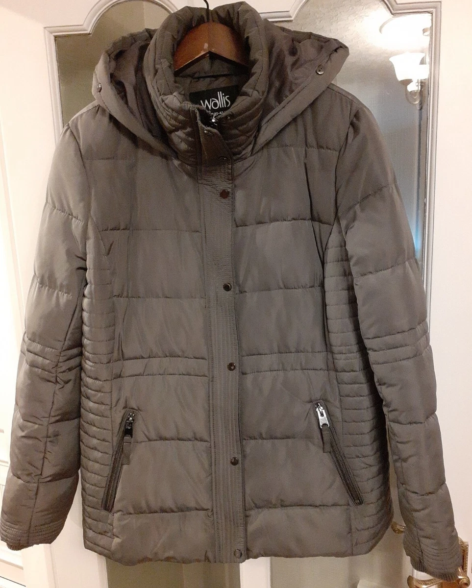 Wallis grey shop padded coat