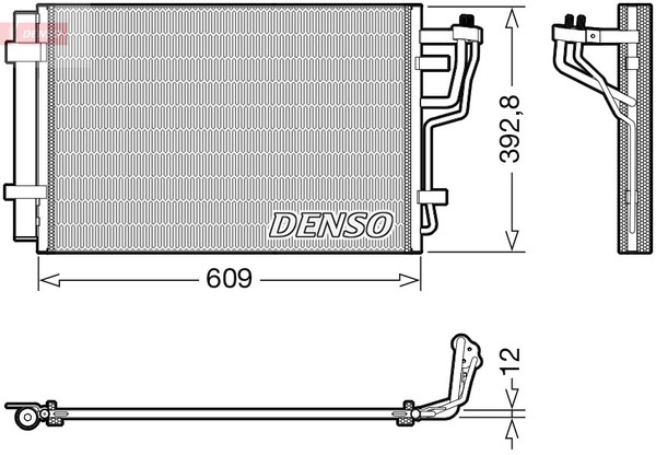 Denso Kondensator Klimaanlage Mit Trockner FüR Hyundai I30 Kombi FD KIA Pro-image