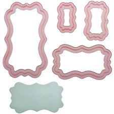 Nora Frame Cutter Set Sweet Elite Biscotti Fondente Design Modello Cottura