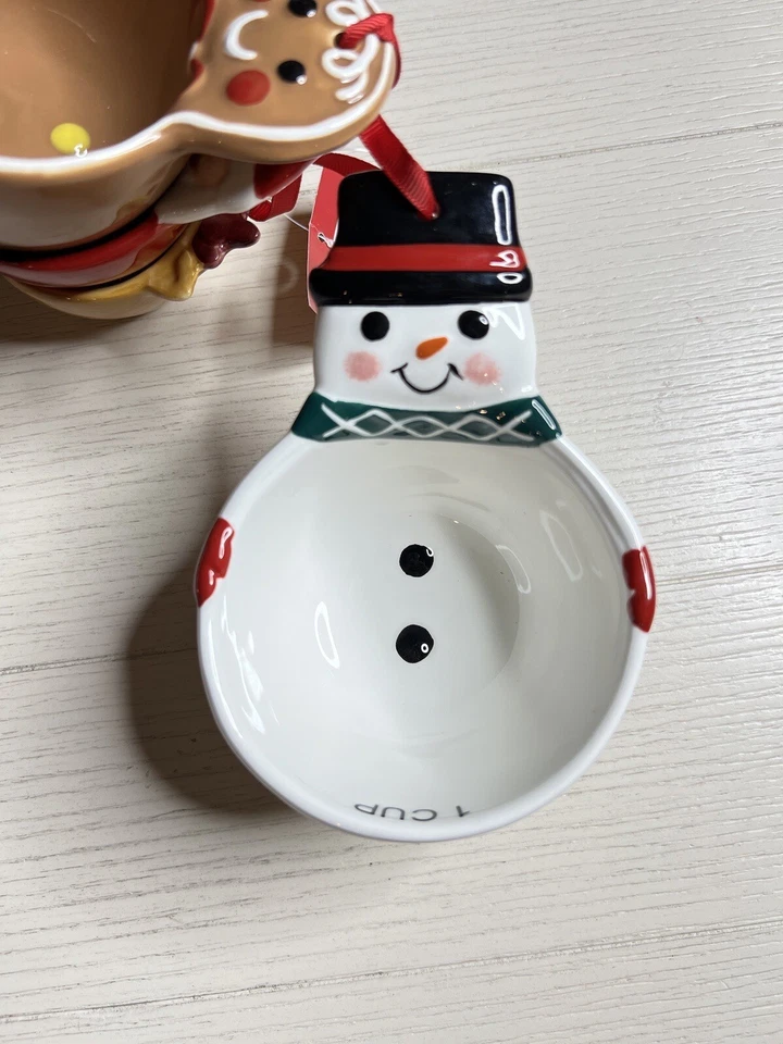 St. Nicholas Square Ceramic Measuring Cups & Spoons - Image 2 of 4