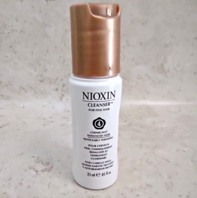 Nixon System 4 Cleanser Fine Thinning Hair Travel Sample Size .85 fl oz