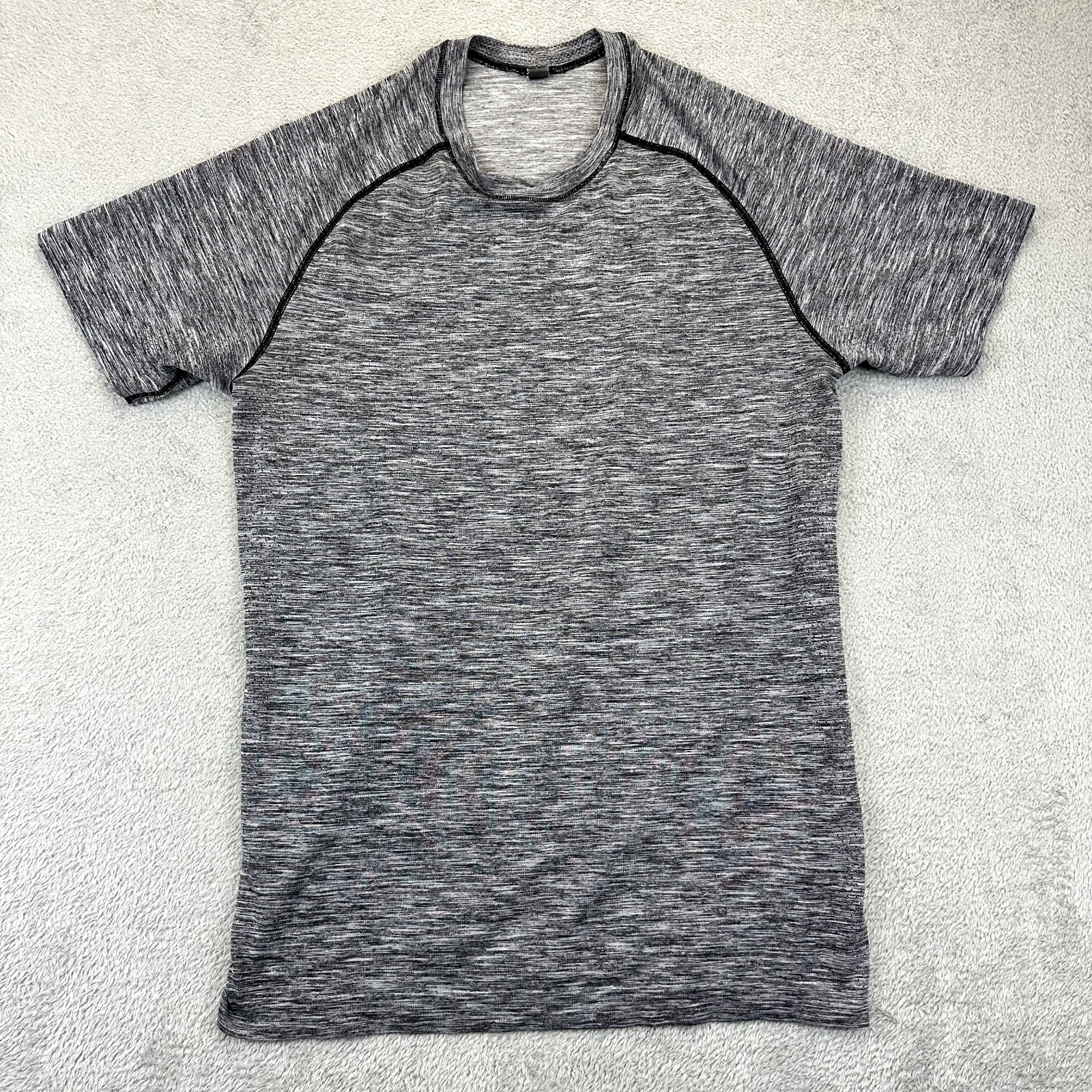 Lululemon Metal Vent Tech Short Sleeve T-Shirt Running Mens S Heather Gray