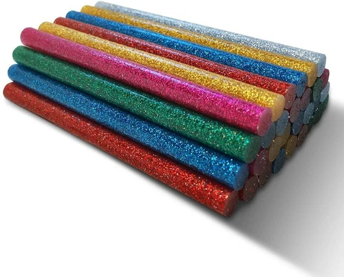 30 pz Stick Colla Pistola a caldo Bastoncini colorata nera Bricolage Fai da te