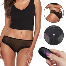 10 Function Vibrating Panties Underwear Women Panties Wireless Remote Control US