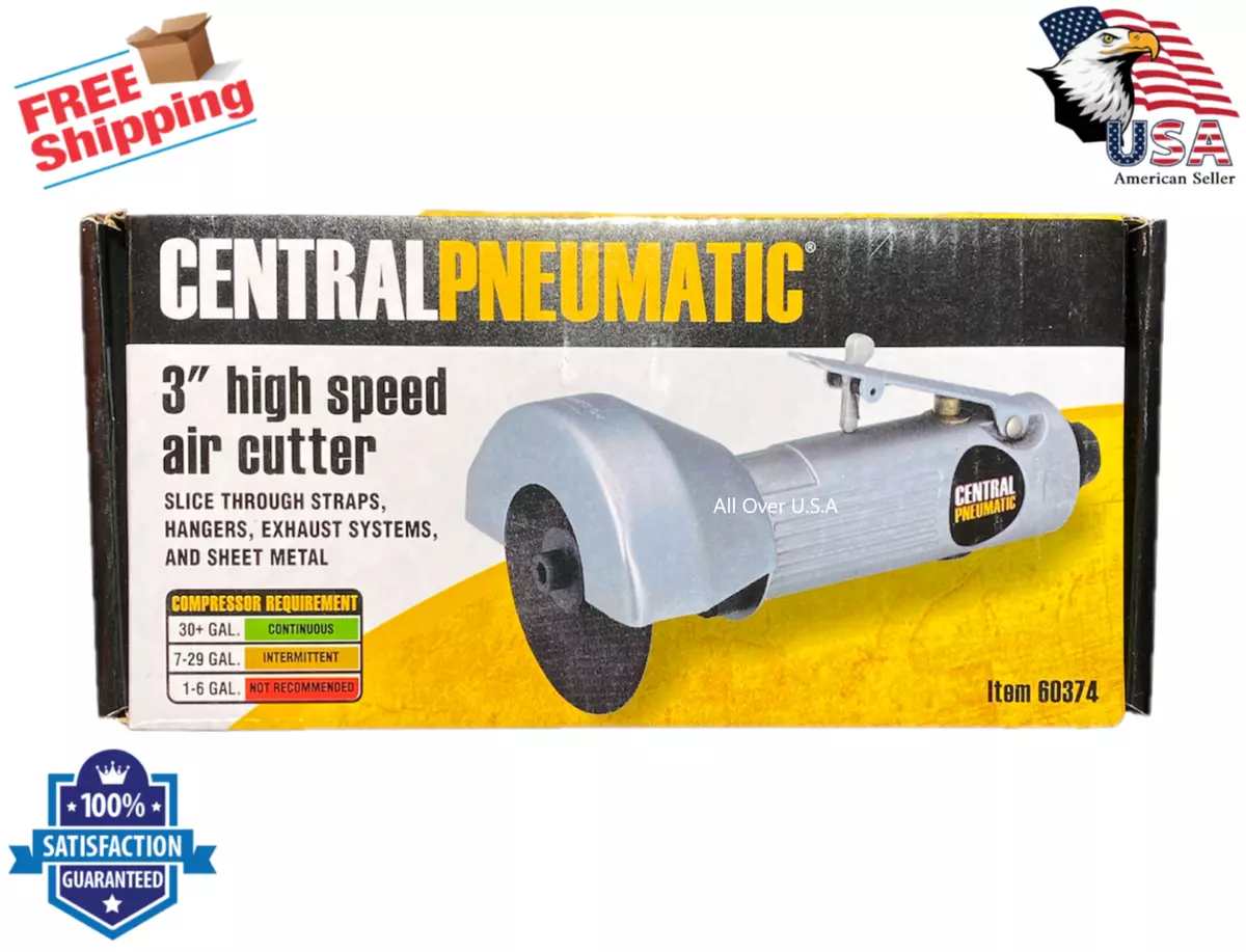 CENTRAL PNEUMATIC 3 in. High Speed Air Cut off Tool Cut through