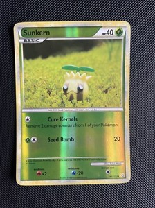 SUNKERN 85/123 Reverse Holo pokemon card HGSS 2010 HEARTGOLD SOULSILVER NM/LP