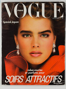 Brooke Shields HELMUT NEWTON Charlotte Rampling JAPAN Paris Vogue 1982 ...