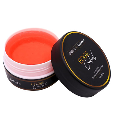 Strong Hold Edge Control Gel with Castor Oil, Non-Greasy, Non-Flaking, No Whi...