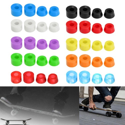4 Bushings Pour Skateboard/longboard - 2 Coniques + 2 Cylindriques (90a)