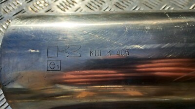 KAWASAKI ZX9R EXHAUST CAN. KHI K 405. TITANIUM | eBay UK