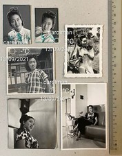 1950's Chinese girl lady photo x 6 Hong Kong actress      
