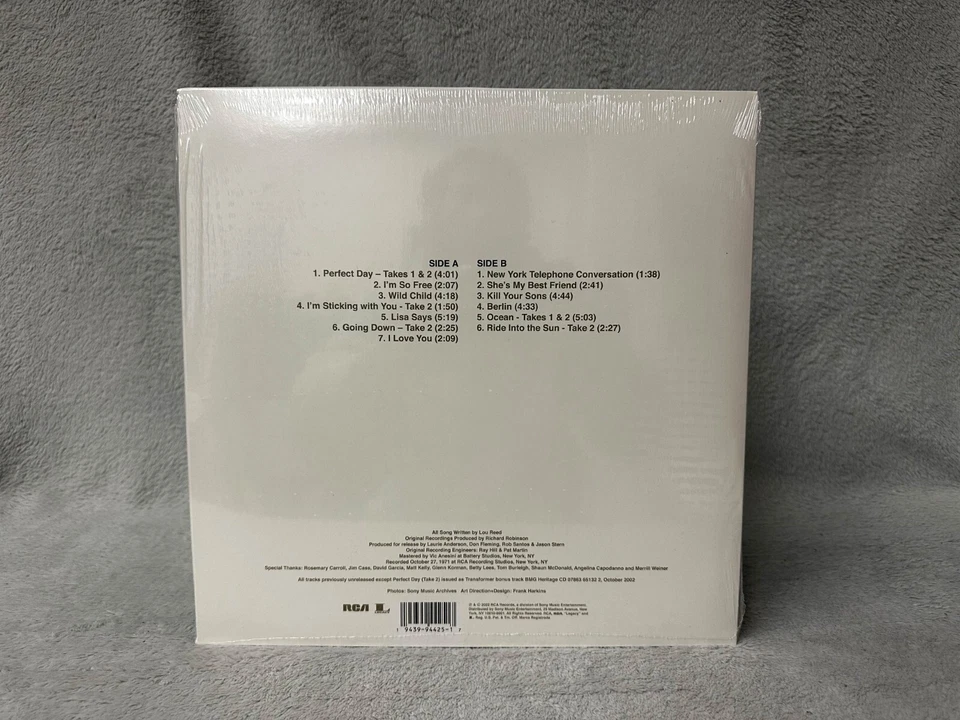 I'm So Free: The 1971 RCA Demos • Lou Reed • NEW/SEALED Vinyl LP Record - Image 2 of 3