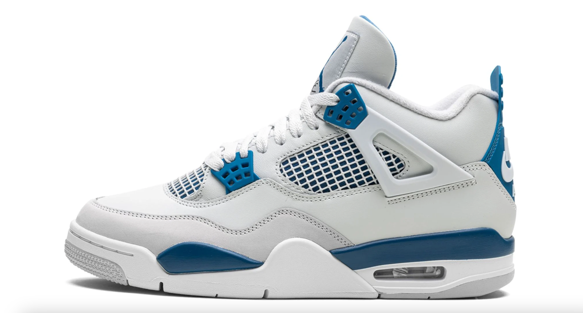 最終値　Air Jordan 4 Industrial Blue Size 9.5 Air Jordan 4 Industrial Blue (2024) FV5029-141 | eBay