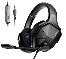 Jeecoo Nubwo N13 Stereo Gaming Headset PS4 3.5mm Over Ear Headphones w Mic NEW