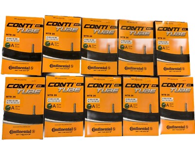 Conti MTB 26  Schläuche AV 1,75 x 2,5 10 Stück Neu