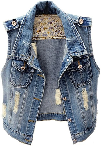 womens denim vest near me