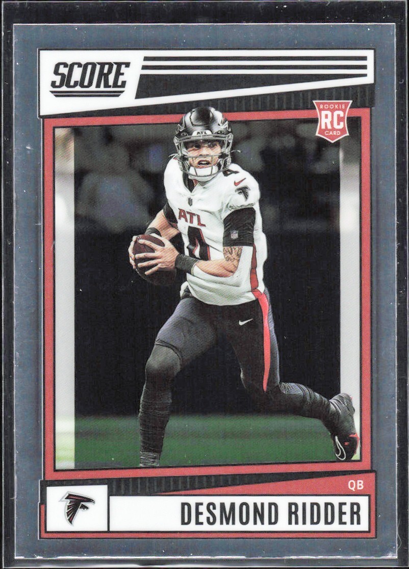 DESMOND RIDDER 2022 Panini CHRONICLES SCORE RC [BASE CHROME]-FALCONS/CARDINALS