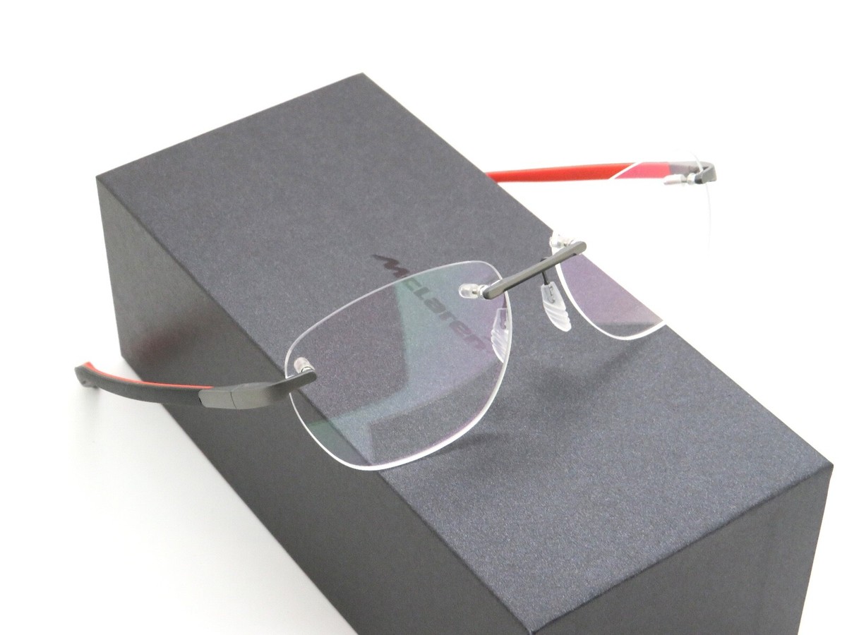 McLaren MS-85 Series MLMS-85O06 C03 Ruthenium-Black Rimless 54mm