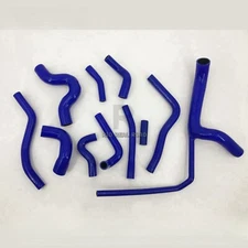 Fit Audi 100 A6 C4 4A S4 S6 Sedan AAN Silicone Radiator Coolant Hoses Kit BLUE