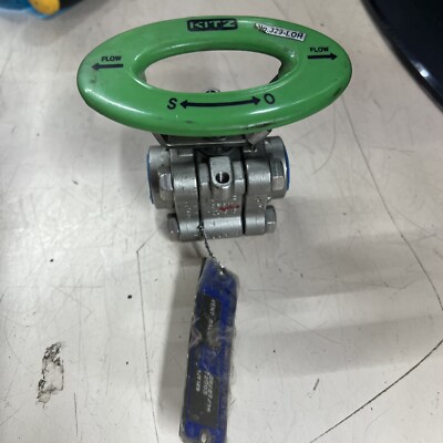 Kitz 329F-LOH-1/2 Ball Valve; 1/2''NPT; 1500WOG