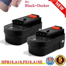 4.8Ah HPB18 Battery For BLACK+DECKER 18V HPB18-OPE A18E 244760-00 FS180BX A1718