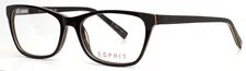 ESPRIT ET17425 535 Tortoise Womens Semi Cat Eye Eyeglasses 51-16-135 B:35 A