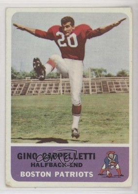 1962 Fleer Gino Cappelletti #3 Rookie RC 4g8