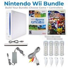 Nintendo Wii Console Bundle AV | 1-4 Controll...