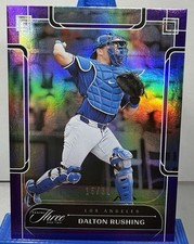 2024 Panini Three And Two Baseball Dalton Rushing Base Purple Foil /32