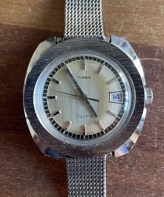 Timex electric vintage, Spacedesign 70ziger Jahre, Damenuhr