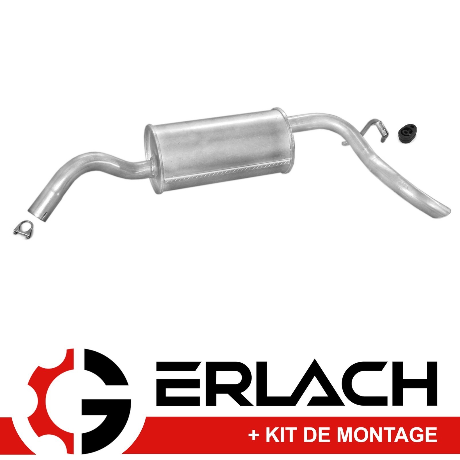 Silencieux arriere Ford Escort V VI 1.3 stoppe le bruit de pot perce acier