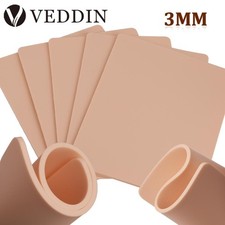 15/10/8/5/1pcs Tattoo Practice Skin 3mm Silicone Fake Skin Double-sided for Perm