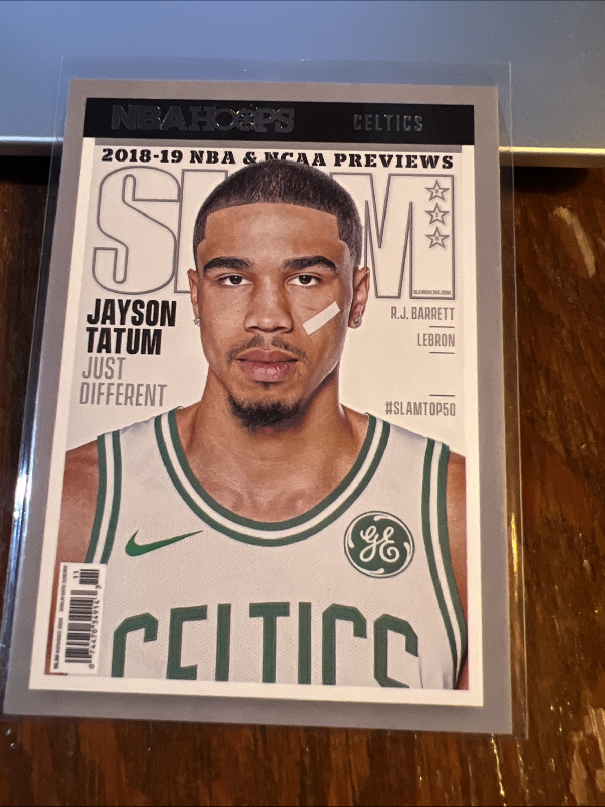 Jayson Tatum 2021-22 Panini NBA Hoops Slam SLAM SP #218 Boston Celtics NM-MT