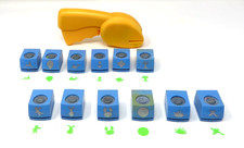 Craft Paper Punch Kit With 12 Paper Hole Punches -Incomplete -No Carrying Case