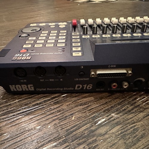 KORG D-16 D16 V2 Digital Recording Studio Recorder Tested from Japan - Picture 8 of 10