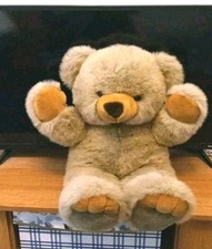 Vintage JC Penny Collection Plush Stuffed Animal Large 24" Brown Teddy Bear 1995